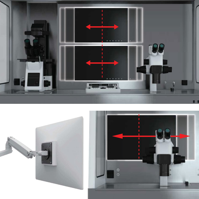 Astec multiple monitor options
